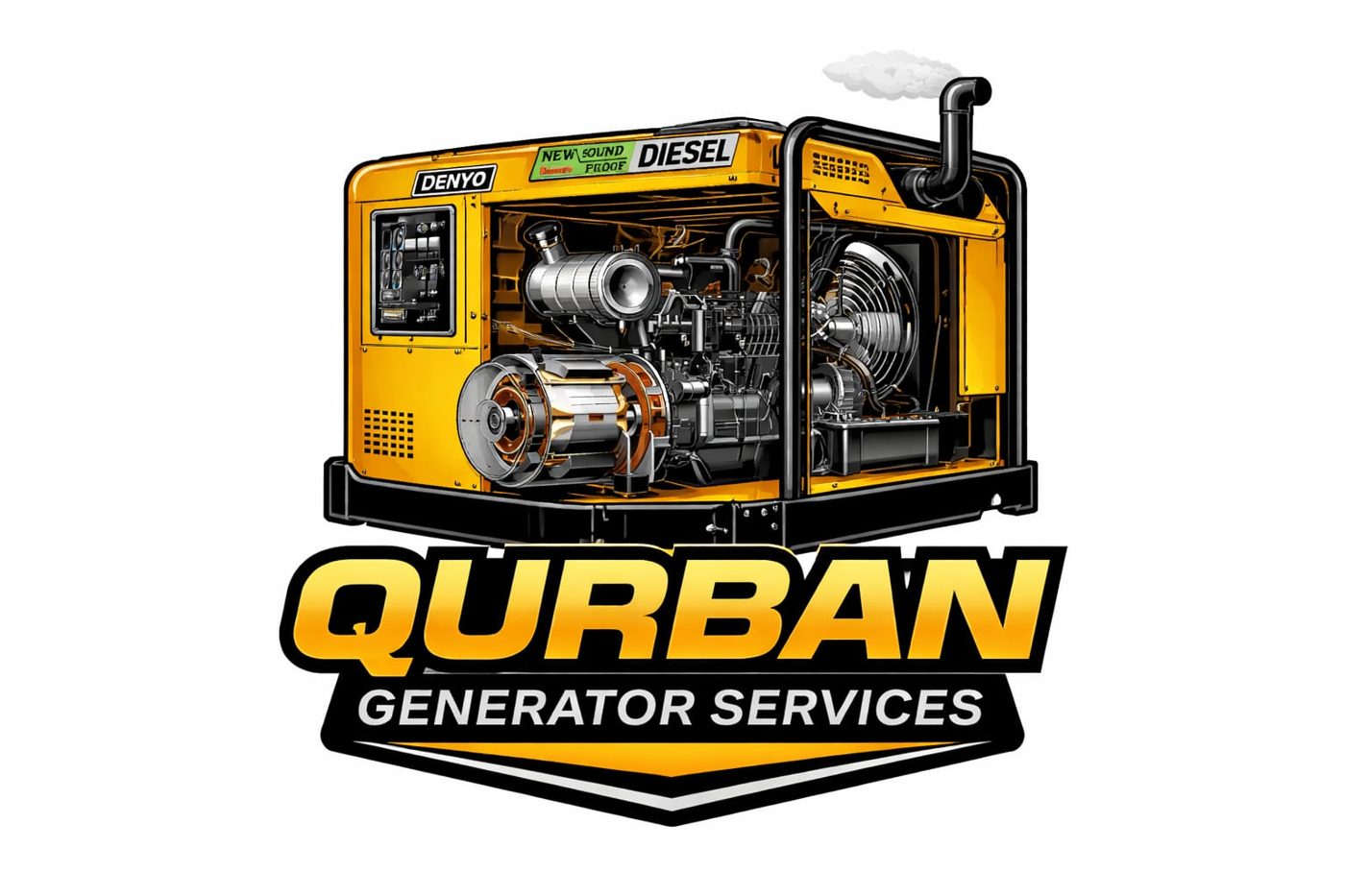 Qurban Generator Services website built by Veltro — diesel generator rentals in Karachi